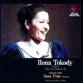 ILONA TOKODY: LIVE in TOKYO ‡U